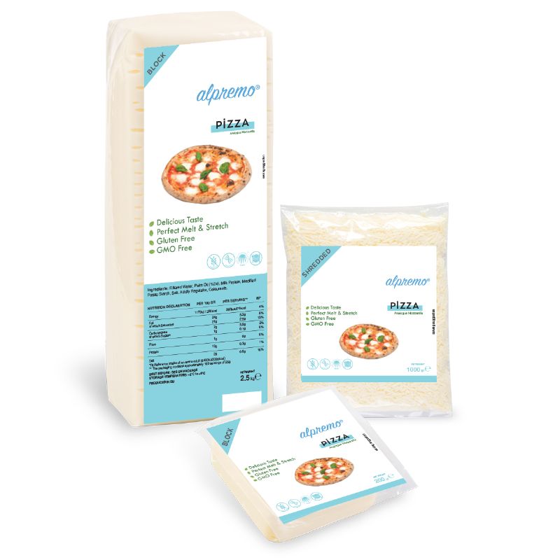 Analogue Mozzarella Cheese Block