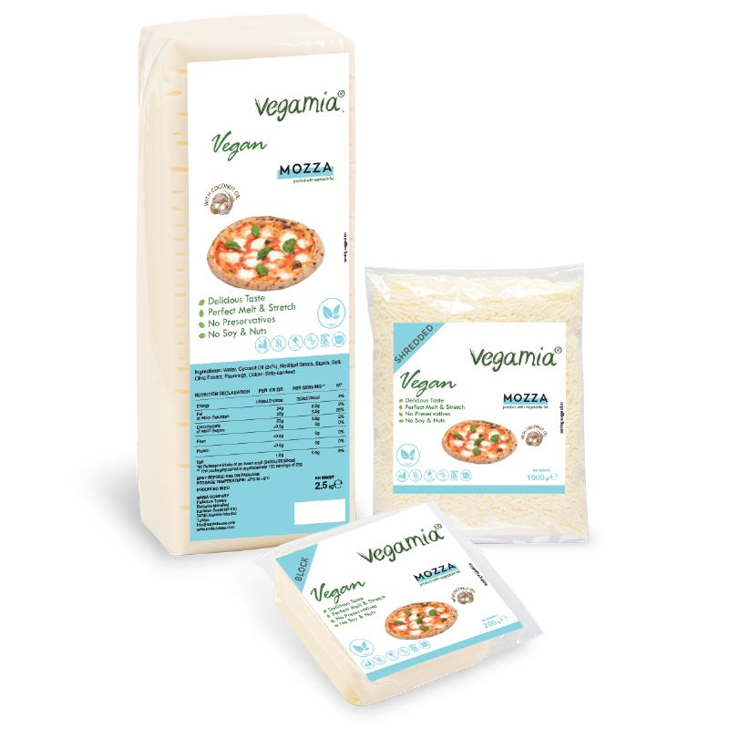 Vegan Mozzarella Cheese Sliced